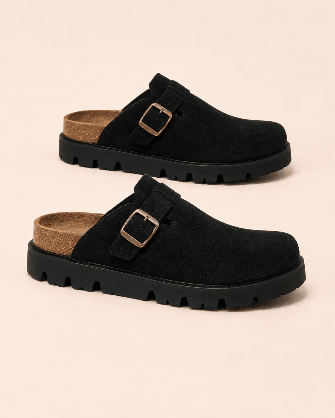The Richmond Lug Clog in Black
