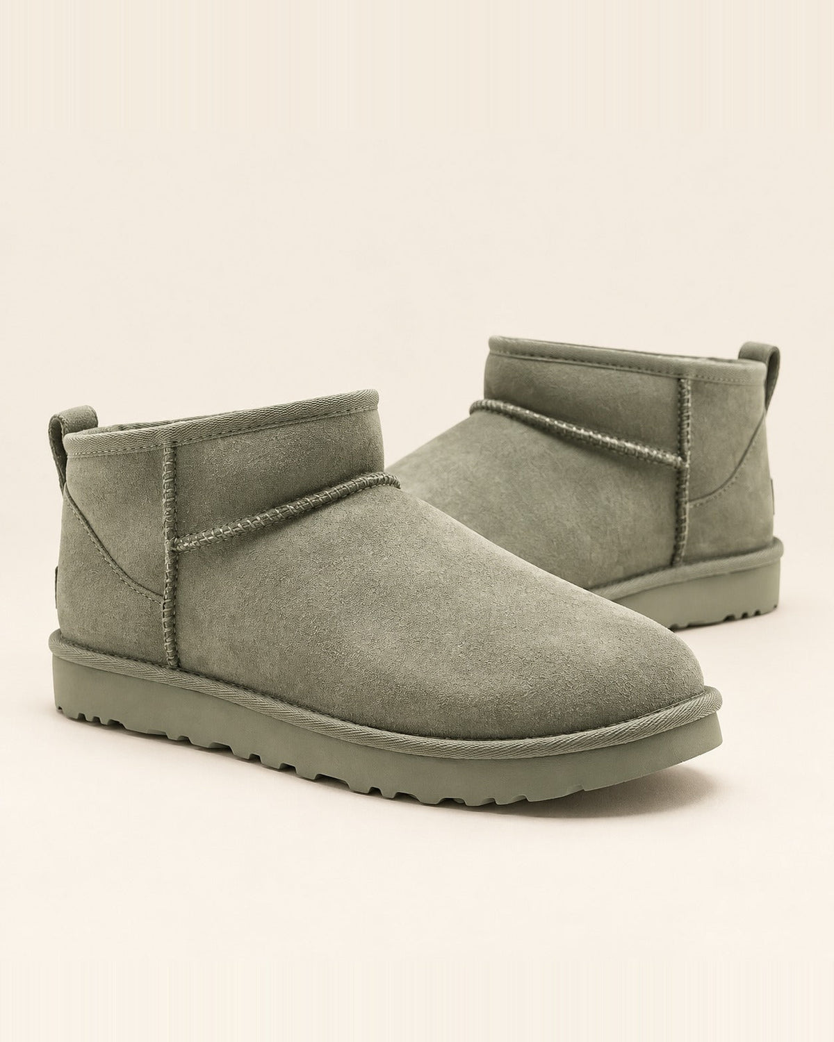 The Hampstead Mini Boot in Sage