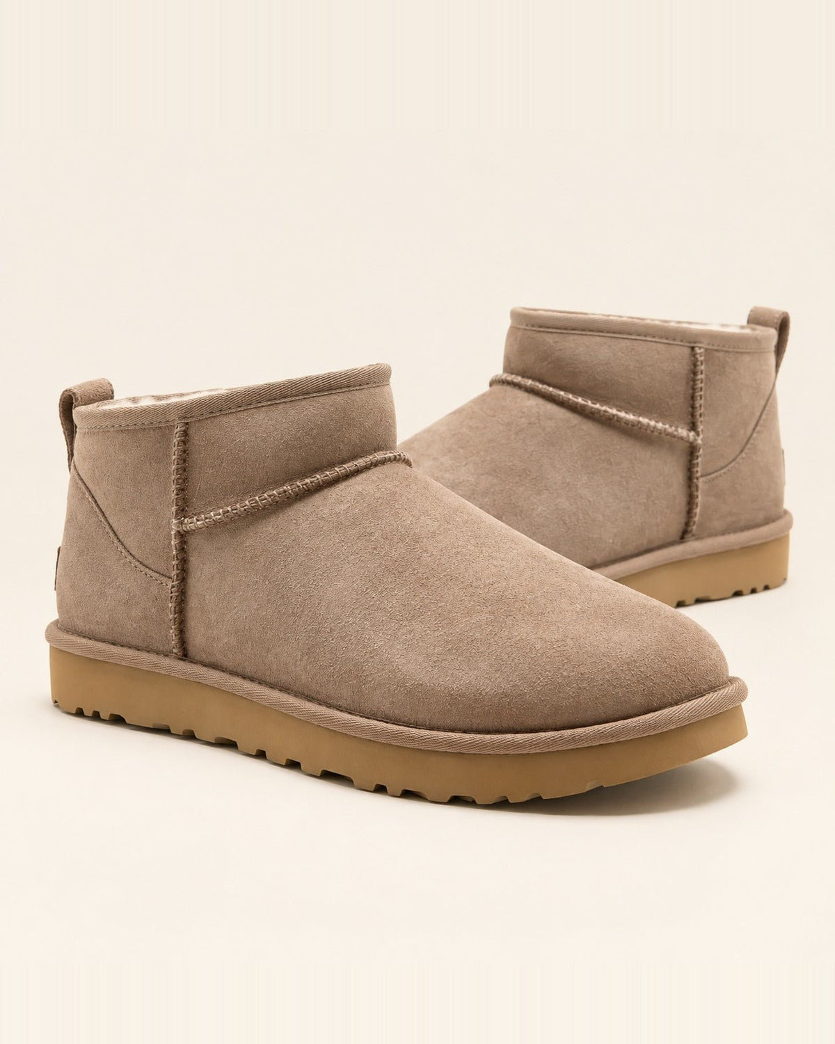 The Hampstead Mini Boot in Taupe