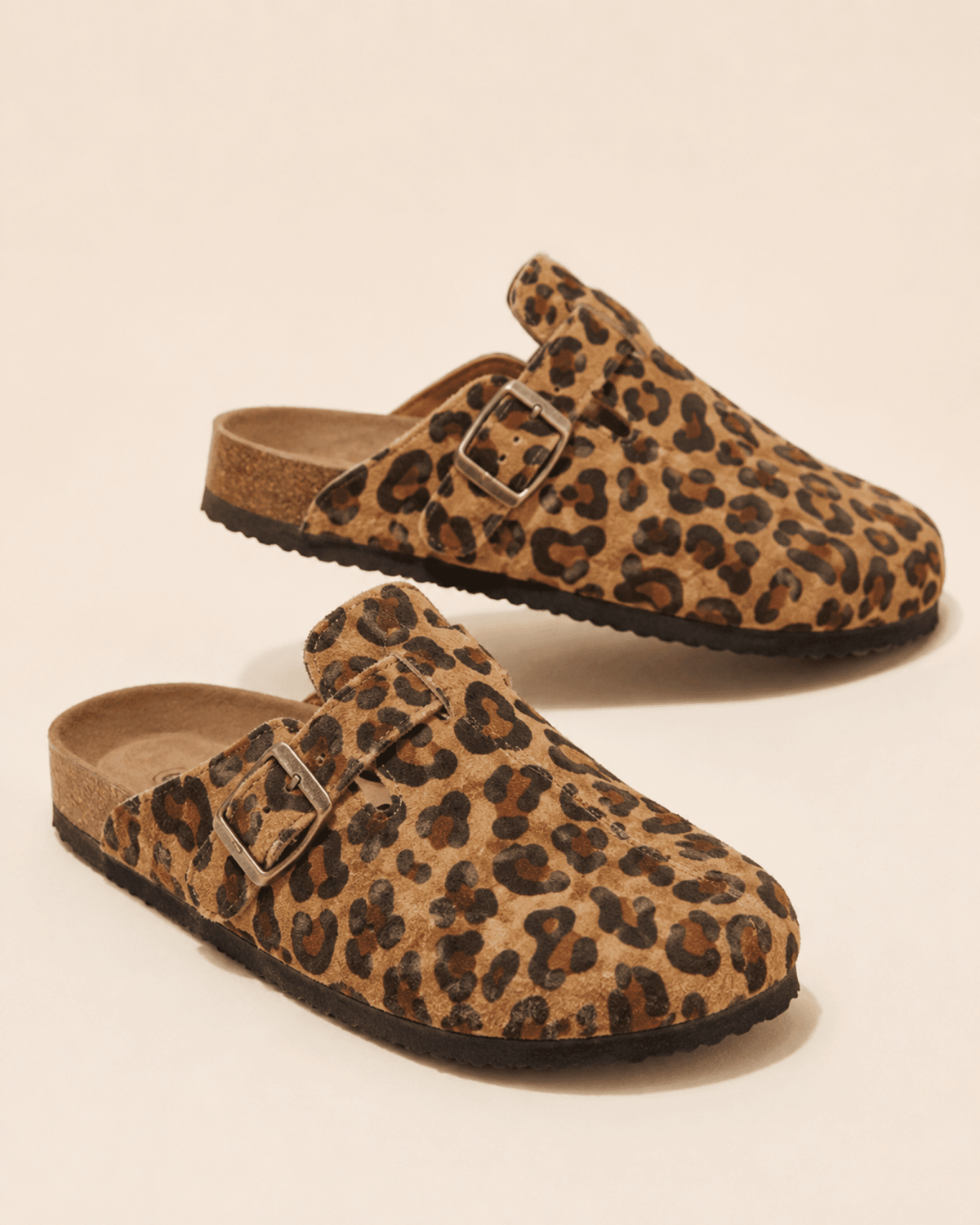 The Camden Clog in Leopard