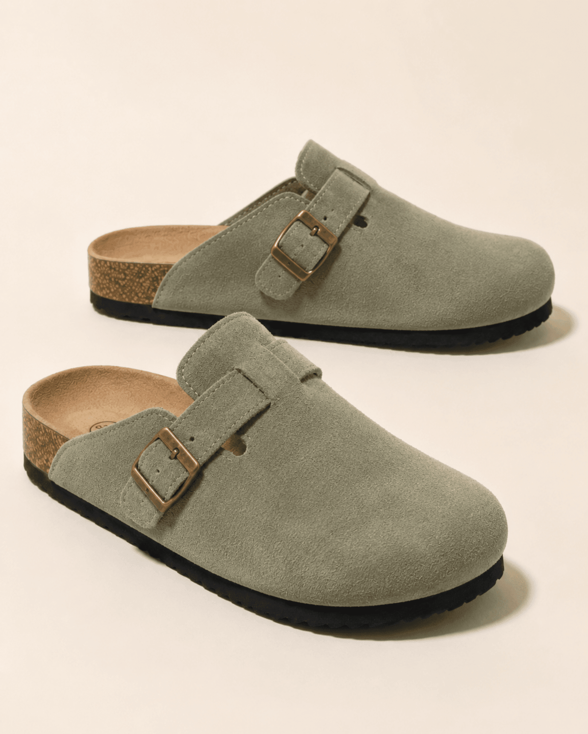 The Camden Clog in Sage
