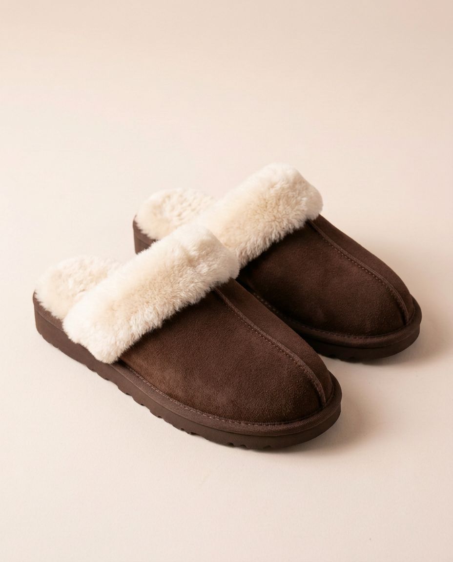 The Chelsea Slipper in Cocoa