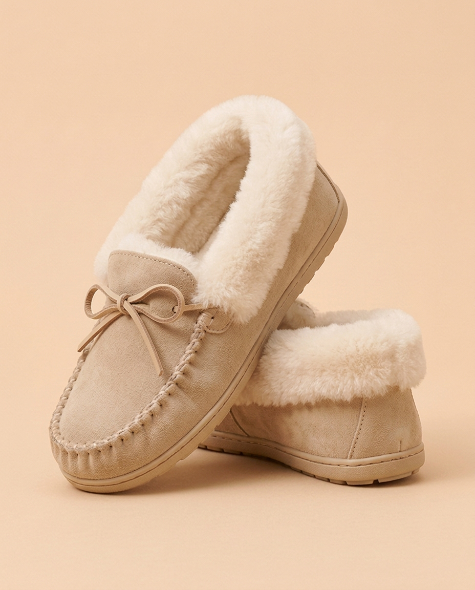 The Fitzrovia Moccasin in Sand