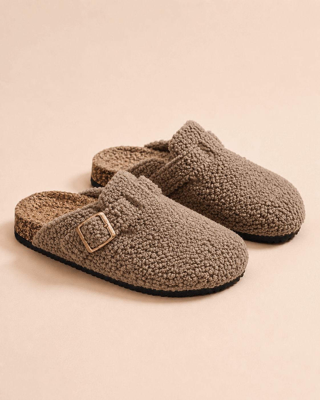 The Notting Hill Teddy Clog in Taupe