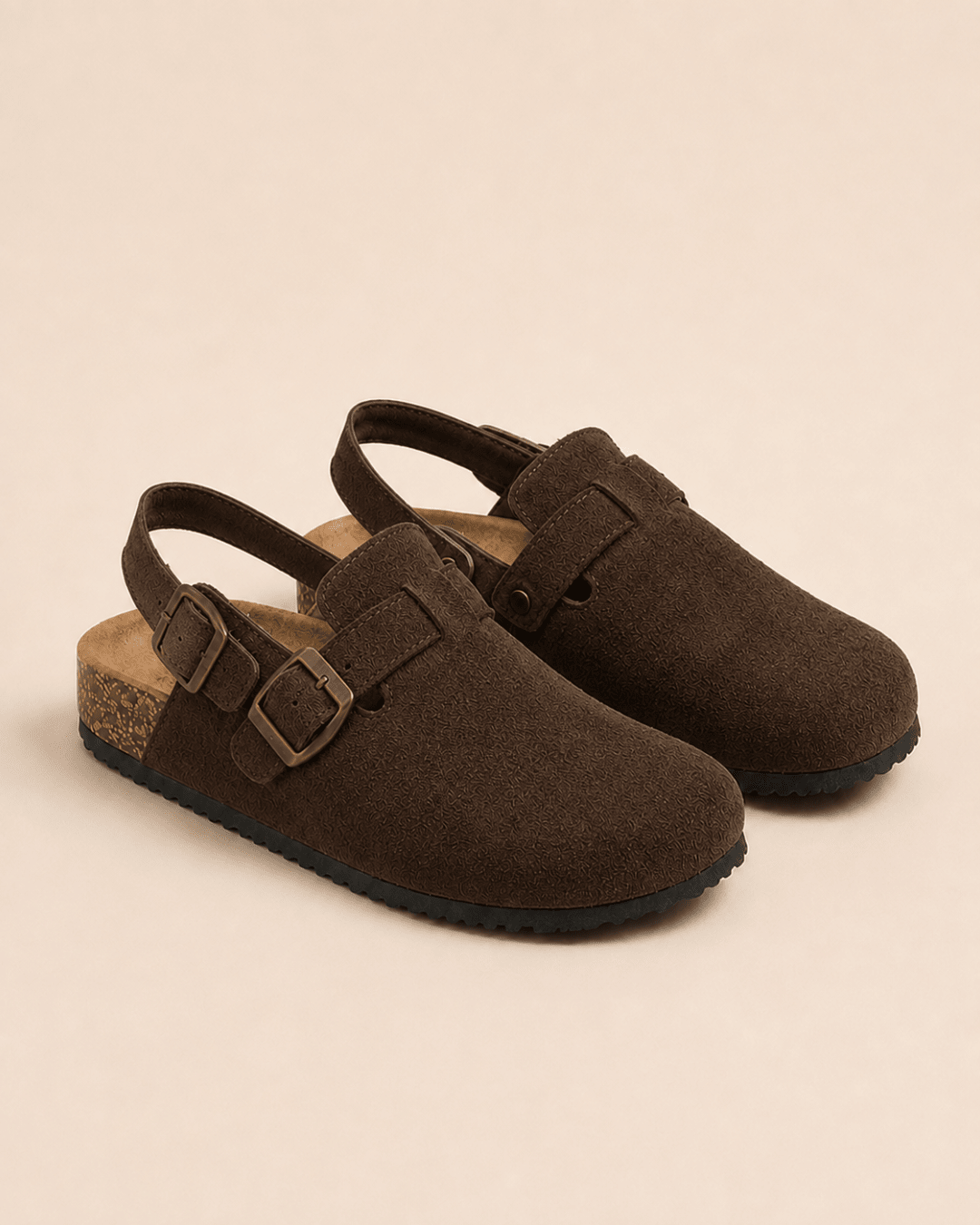 The Marylebone Strap Clog in Espresso