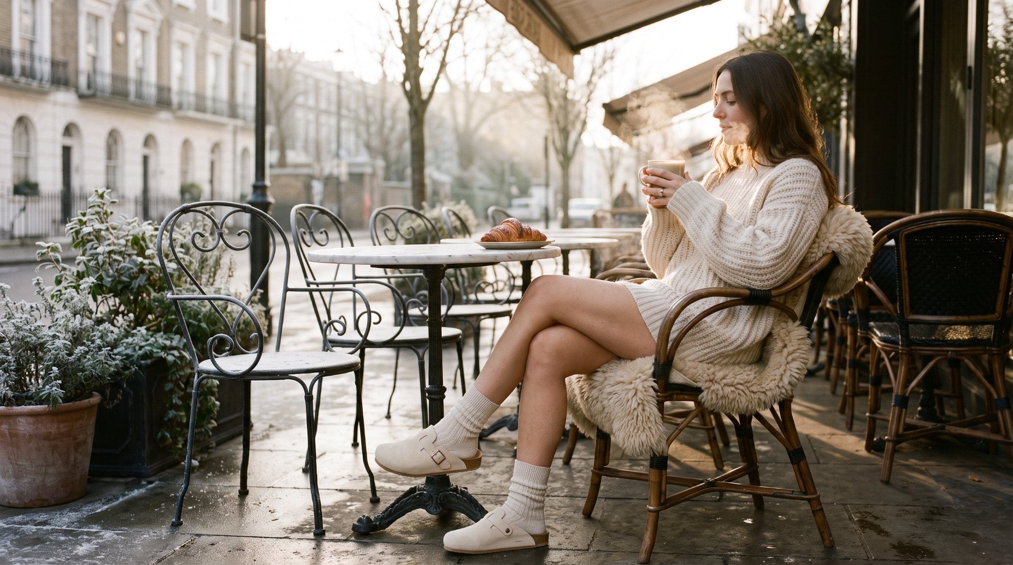 Café terrace, London